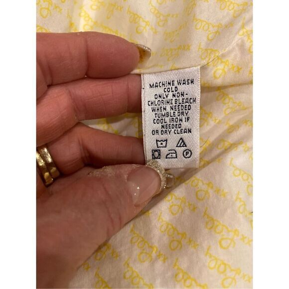 Lilly Pulitzer Linen Blend Jacket Fun Polka Dot Sz 6 Button Front Butter Yellow - Picture 11 of 12